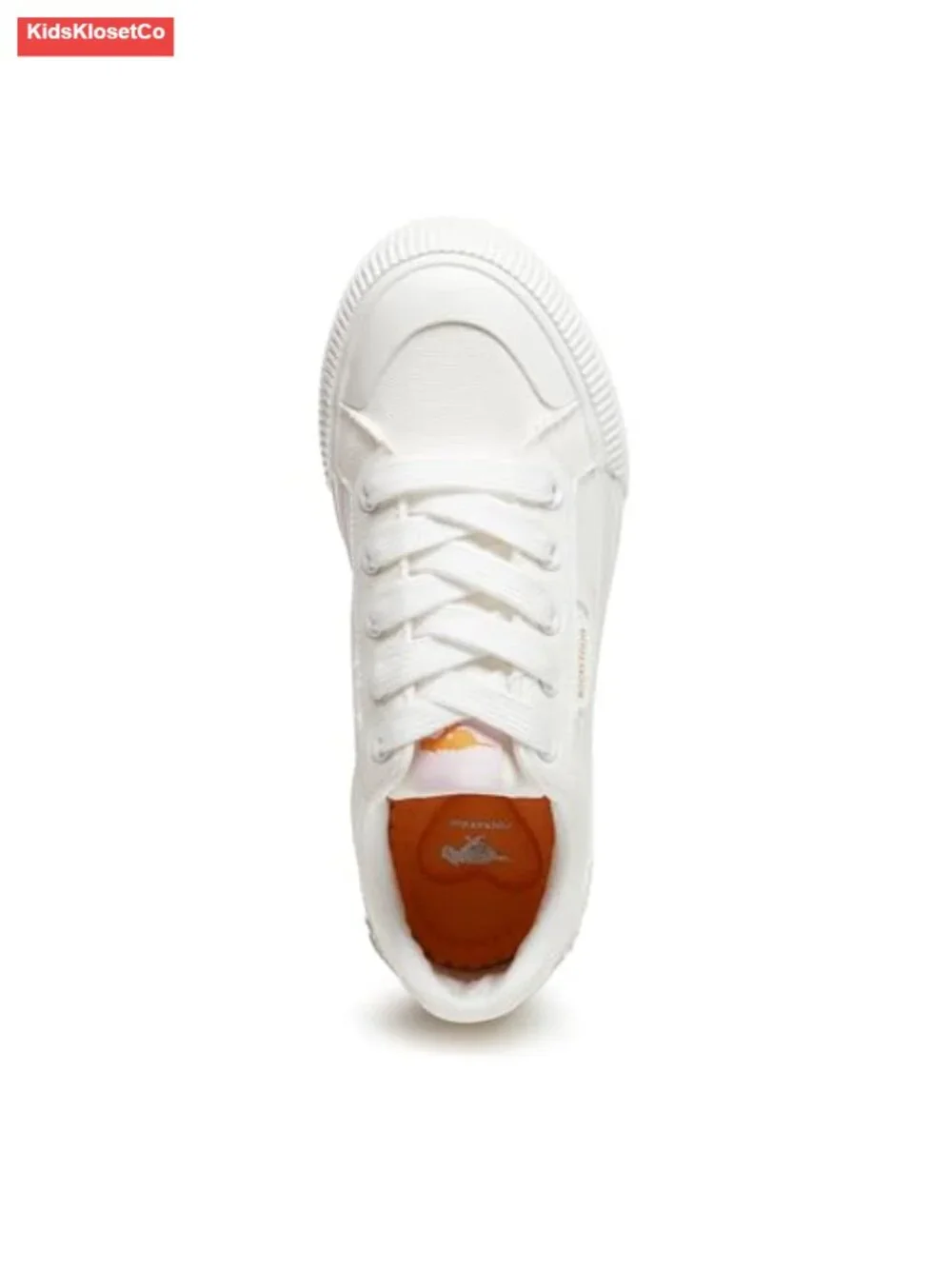 Girls Plush Foam Sneakers Cotton Lining Lace-Up Cushioned